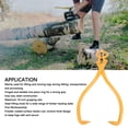 thumbnail image 4 of Log Lifting Tongs, Sturdy Construction Rustproof Wood Loading Pliers 16 Inch  for Wood Handling, 4 of 7