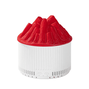 GJX Humidifiers for Bedroom,Ultrasonic Misting Technology Humidifier,Flame Light Effect Humidifier Large Room