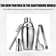 thumbnail image 7 of VONTER Stainless Steel Bartender Kit,Cocktail Shaker Bar Set with Martini Kit,Double Measuring Jigger,Mixing Spoon,Liquor Pourers,Muddler,Strainer&Ice Tongs Professional Bartender Drink Making Tools, 7 of 7
