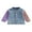 Blue, variant on Bagilaanoe Toddler Baby Girl Denim Jacket Contrast Color Long Sleeve Shacket Coat 12M 18M 24M 3T 4T 5T Kids Fall Patchwork Outwear