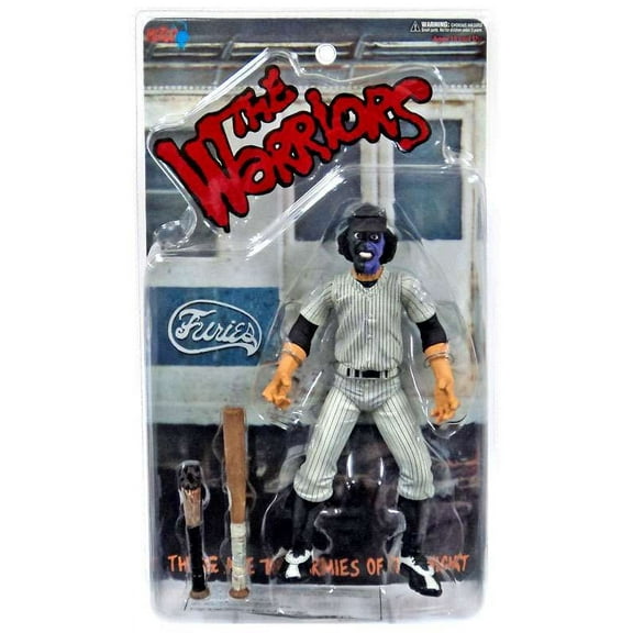 The Warriors Purple & Black Faced Baseball Fury Action Figure [Clean Version]