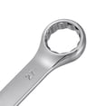thumbnail image 3 of Uxcell Metric 27mm 12-Point Box Open End Combination Wrench Chrome Finish, Cr-V, 3 of 5