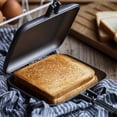 thumbnail image 2 of Double Sided Frying Pan, Double Sided Tortilla Sandwich Pan with Handles Non-Stick Breakfast Grilling Pan, 2 of 5