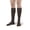 Brown, variant on Ames Walker AW 638 Men's Microfiber Knee High Socks 8-15 mmHg