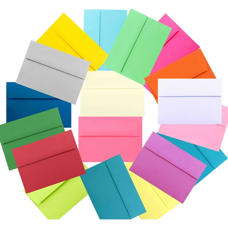Pastel Envelopes for Invitations, Announcements, Greeting Cards (4