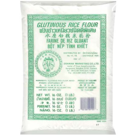 Erawan Brand: Glutinous Rice Flour, 16 Oz - Walmart.com