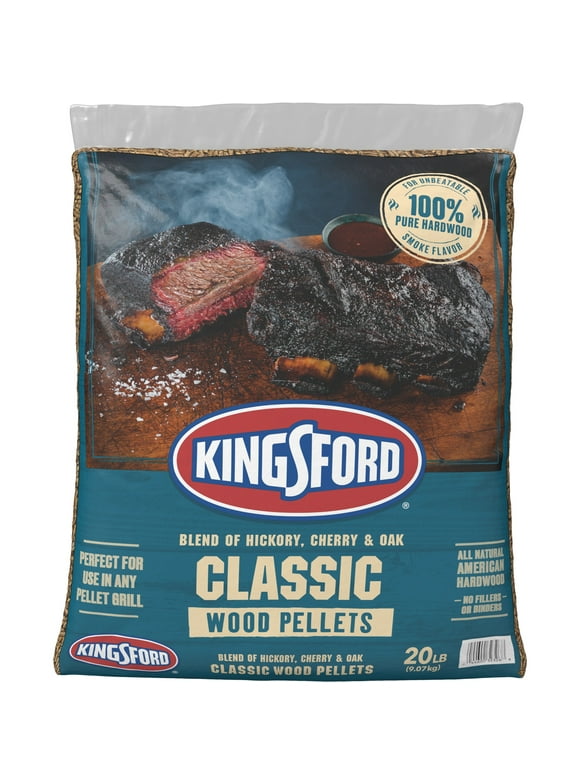 Kingsford 100% Hardwood Pellets for Grills, Classic Blend, 20 Pounds