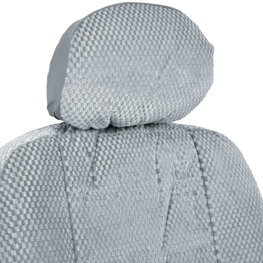 BDK Scottsdale Car Seat Covers, Premium Cloth Front Pair, 4pc, For Car/SUV