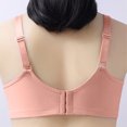 thumbnail image 5 of Ozmmyan Wirefree Bras for Women ,Plus Size Adjustable Shoulder Straps Lace Bra Wirefreee Extra-Elastic Bra Active Yoga Sports Bras 36B/C-46B/C, Summer, 5 of 6