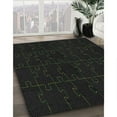 thumbnail image 3 of Ahgly Company Machine Washable Indoor Rectangle Transitional Light Black Area Rugs, 8' x 12', 3 of 7