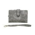 thumbnail image 2 of Sentmoon Women Purses Purses for Women Women Short Style Leisure Contrast Color Small Frosted Coin Purse Card Wallet, 2 of 3