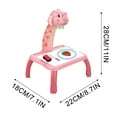 thumbnail image 7 of Drawing Projector for Kids, Children's Projection Painting Set with 24 Patterns, Elephant Projection Drawing Board and Projector Table, Fun Art Toy for Toddler Girls & Boys, 5mL, 7 of 7
