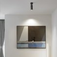 thumbnail image 3 of Projecteur Minimaliste Rond à LED Réglable de Haut en Bas Monté au Plafond, 3 of 8