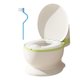 thumbnail image 1 of Orinal de entrenamiento para niños, silla de baño compacta, asiento de inodoro para bebés, entrenamiento Asiento de PVC verde, 1 of 9