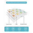 thumbnail image 5 of Quilts Full Size Bedding Set, Colorful Polka Dot Lightweight Quilted Comforter, Cartoon Watercolor Geometric Soft Reversible Bedspread Coverlet with Pillow Covers for All Season, 78" x 90", 5 of 7