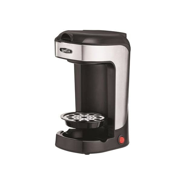Bella BL14436 One Scoop One Cup Coffee tea maker 1 cups black stainless steel Walmart
