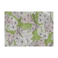 thumbnail image 2 of Hometravel Bunny Print Easter Placemat 30x45cm, Linen Look Insulating Table Mat, Western Style Dining Decor, Holiday Themed Party Supply, 2 of 6