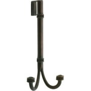 Brainerd Beaded Over-the-Door Double Hook, Venetian Bronze