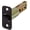Matte Black, variant on Stone Harbor Hardware Latch for Round Pocket Door Locks, Entry, 2-3/4 Inches, Matte Black