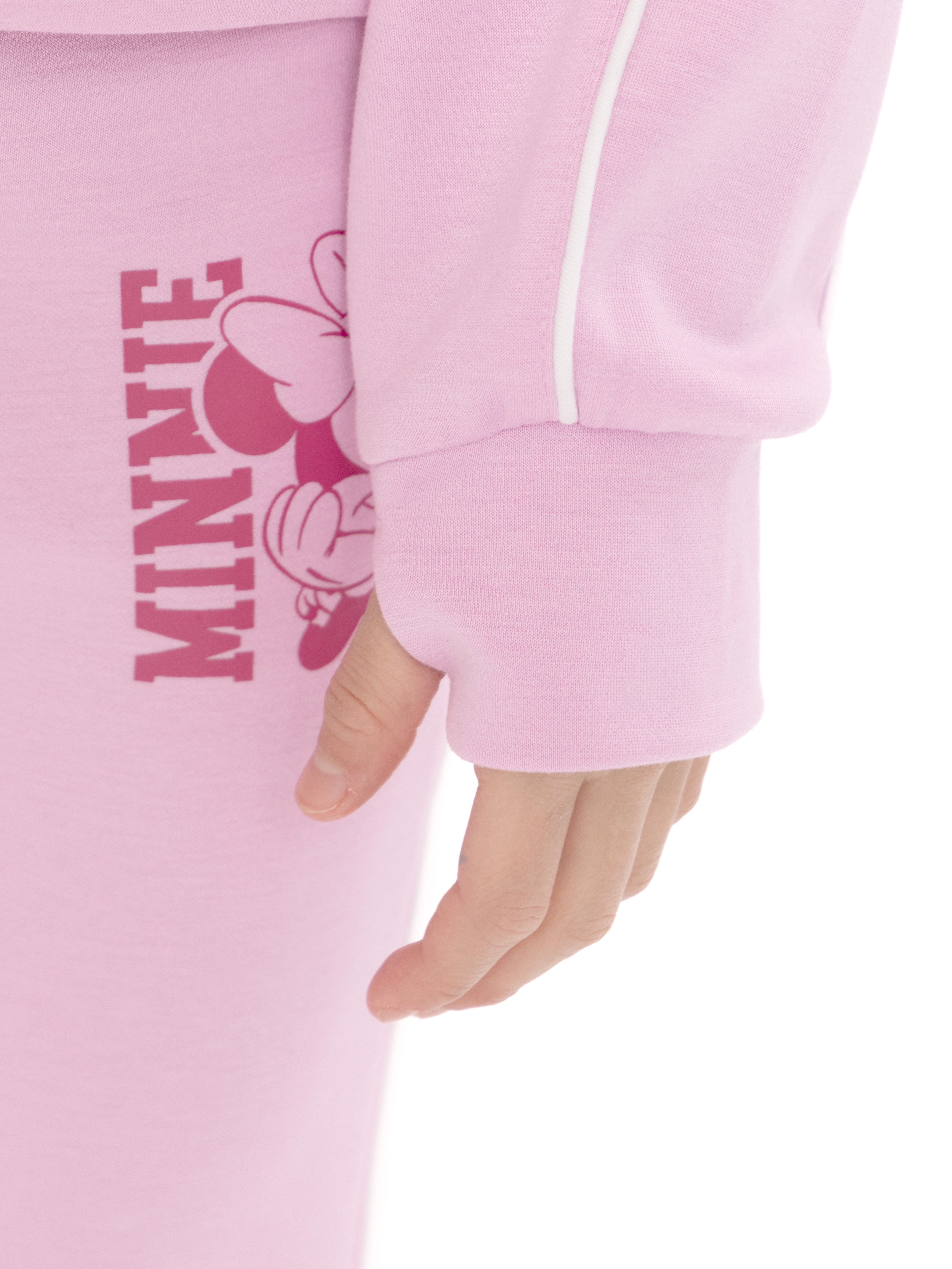 Minnie Mouse Toddler & Big Girls Active Graphic Sweatshirt with Long Sleeves, Sizes 12M-12