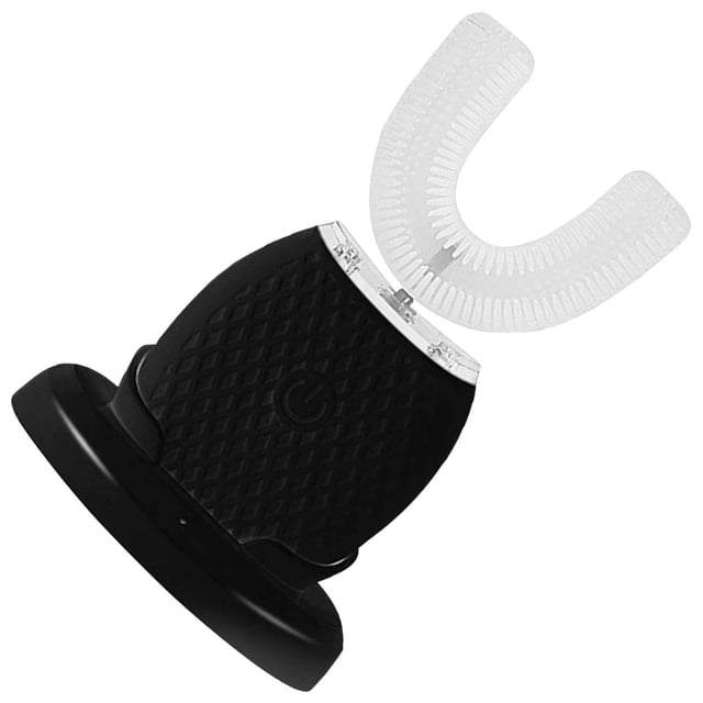 Vogacara Cepillo de eléctrico sónico automático inteligente de 360 grados, cepillo de de 3 modos, herramienta de limpieza de cuidado de los oídos Negro Vogacara CE000275-02B