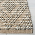 thumbnail image 3 of SAFAVIEH Natura Britta Diamond Area Rug, Natural/Grey, 5' x 8', 3 of 8