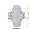 thumbnail image 2 of Accessory Reusable Menstrual Pads Kit with 1 Mini Wet and 6 Cloth Pads for Everyday Comfort and Hygiene, 2 of 6