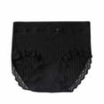 thumbnail image 2 of Itsame Womens Briefs, Breathable High Waist Comfort Ladies Underwear Black XL, 2 of 3