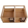 thumbnail image 3 of Amish-Made Toy Wooden 2 Stall Horse Stable, 3 of 4