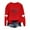 Red(Style 133), variant on NuoCaiYun Valentines Day Sweatshirt for Women Funny Shirts Casual Valentine Pullover Long Sleeve Tops