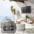 thumbnail image 5 of ZeboZap Vinyl Siding TV Mount, Stucco, Brick, Outdoor, 80" TV, Tilt, 5 of 9