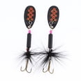 thumbnail image 3 of 5 unids / set pesca con rayas de lentejuelas cebo colorido Artificial Metal duro señuelo cebos agudos gancho carpa  pescado lentejuelas Negro Soledad Señuelos de pesca de cucharas, 3 of 8