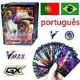 thumbnail image 2 of Cartas de Pokémon en portugués TAG TEAM GX V VMAX, juego de cartas holográficas de energía, juguete para niños portugués Fivean unisex, 2 of 2