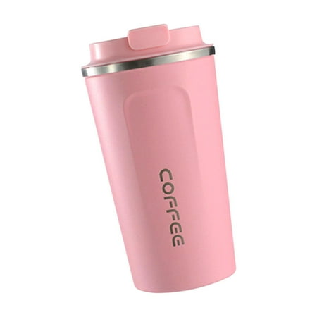 

Insulated Travel Mug Stainless Steel Hot And Cold Drinks Tea Cup Leakproof