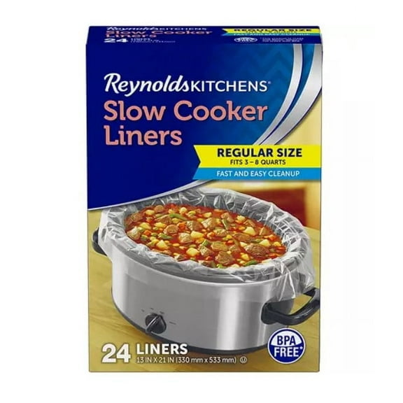 Reynolds Slow Cooker Liners | Regular Size | 24 pack