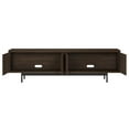 thumbnail image 2 of Evelyn&Zoe Whitman Rectangular TV Stand for TV's up to 75", Alder Brown, 2 of 5
