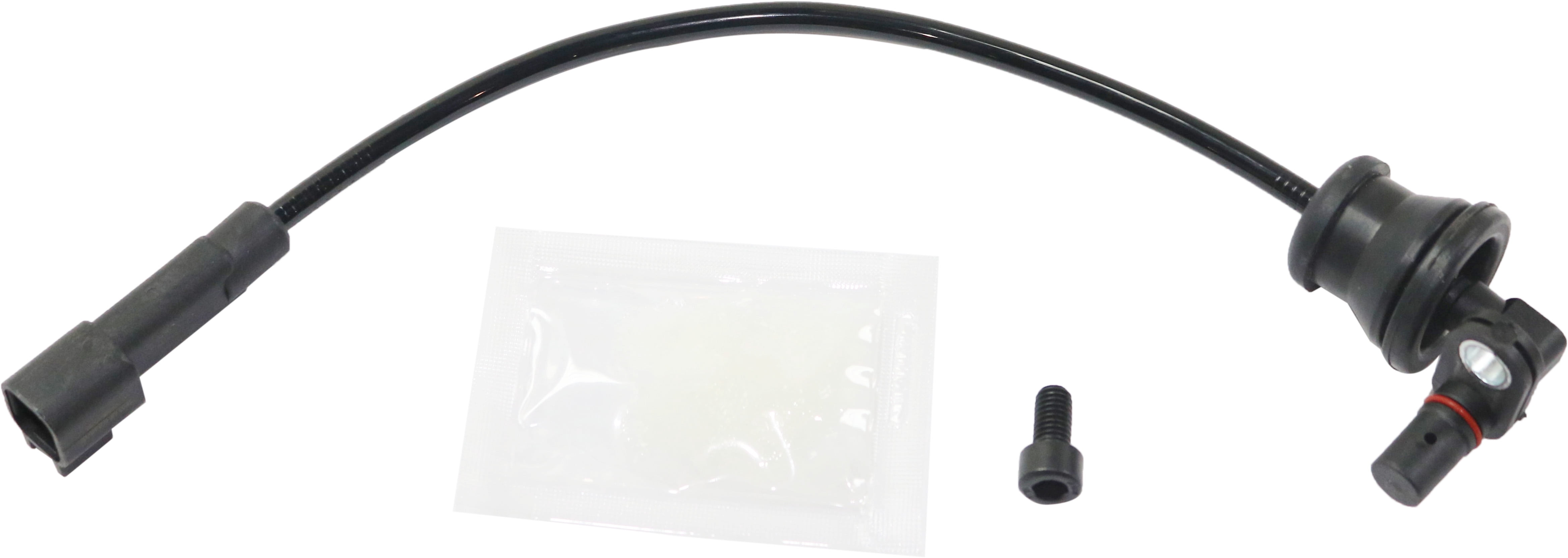 ABS Speed Sensor Compatible with 2010-2015 Chevrolet Equinox 2010-2015 GMC Terrain Rear, Driver or Passenger Side 6 Cyl 3.6L Female Connector Blade type 2-Prong Terminal