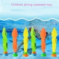 thumbnail image 3 of PVCS 3Pcs Diving Underwater Swimming Colorful Pool Sink Training Diving Seaweed Toy Gift for Kids, 3 of 5