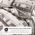 thumbnail image 2 of Lodge Quilt Set - Lightweight, Soft, All-Season - 2-Piece Reversible Rustic Bedding Set (Twin / Twin XL, Rustic Landscape Grey), 2 of 6