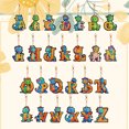 thumbnail image 3 of Llavero Cgtredaw Diamond Art 26 Piezas Letras Forma Especial para Bolso Adulto, 3 of 9