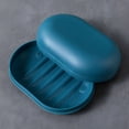 thumbnail image 6 of ACDANC 2026 New 1Pcs Soap Dish Saver Holder,Travel Soap Draining Case Holder Shower Leak Proof Box Case Container with Lid Cover Soap Dish Tray for Kitchen Bathroom Leakproof Soap Box(Blue), 6 of 7