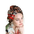 thumbnail image 1 of 2Chique Boutique Écharpe en Léopard avec Bande Rouge..., 1 of 8