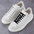 thumbnail image 2 of 2 pares Cordones de Silicona Cordones Elásticos para Adultos con 2 pares Shoelaces Hebilla Magnética Zapatillas Elásticas de Tenis Cordones Se Adapta a Todo Tipo de Zapatos, Colo Blanco, 2 of 7