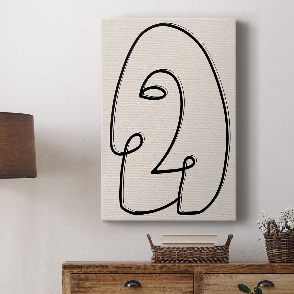 Wexford Home 40 x 60 Face It II Premium Gallery Wrapped Canvas - Ready to Hang