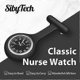 thumbnail image 2 of New Nurse Watch Brooch, Silicone with Pin/Clip, Glow in Dark Design, Health Care Nurse Doctor Paramedic Medical Brooch Fob Watchblack, 2 of 4