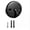 Black, variant on Three-hole bathtub overflow panel bathtub overflow drain cover fit most bathtubs