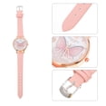 thumbnail image 3 of 1Pc Fashion Imitation Leather Watch Creative Alloy Watch Chic Quartz Watch, 3 of 7