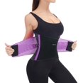 thumbnail image 1 of Faja de soporte lumbar TESETON para hombres y mujeres, transpirable, para escoliosis, con 8 huesos reforzados, para aliviar el dolor lumbar y ciática., 1 of 5