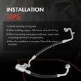 thumbnail image 6 of A-Premium A/C Suction Hose Assembly Compatible with Chevrolet Cruze 2017-2019 L4 1.4L, Compressor to Evaporator, 6 of 8