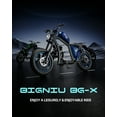 thumbnail image 2 of BIGNIU BG-X Electric Bike for Adults,740W Brushless Motor 48V/31.5Ah Up to 40 Miles E-Bike Front/Rear Turn Signal Dual Suspension Ebikes UL2849, 2 of 6